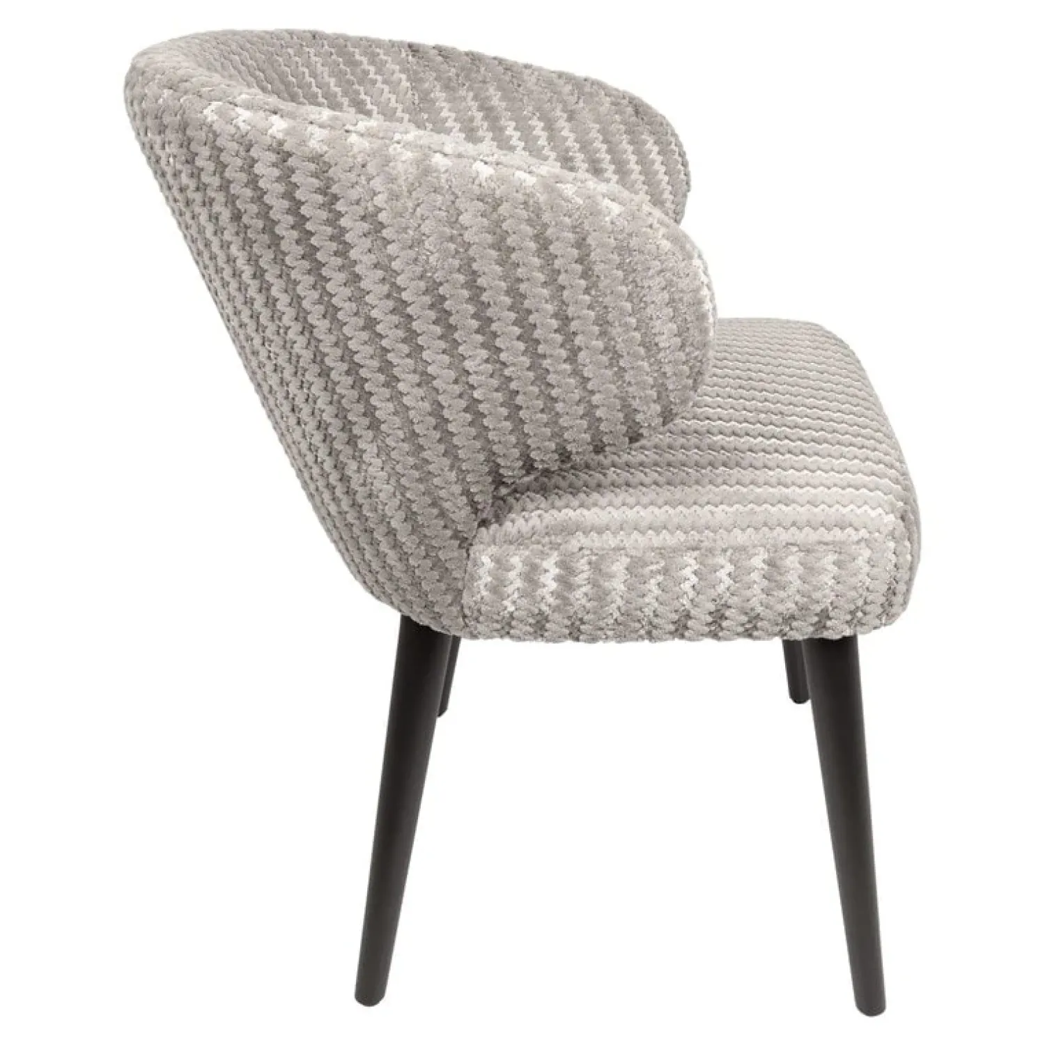 PTMD Eetkamerstoelen|Taro Eetkamerstoel Beige Donkerhout