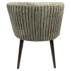 PTMD Eetkamerstoelen|Taro Eetkamerstoel Groen Donkerhout