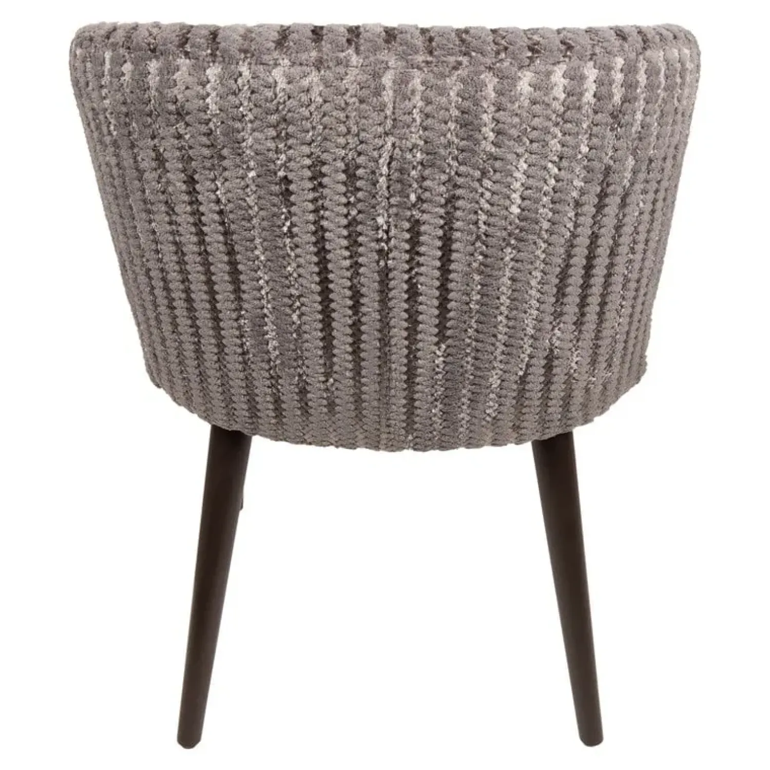 PTMD Eetkamerstoelen|Taro Eetkamerstoel Taupe Donkerhout