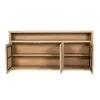 Tower living Dressoirs|Industriele Kasten|Tenna Dressoir naturel mangohout 180cm