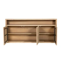 Tower living Dressoirs|Industriele Kasten|Tenna Dressoir naturel mangohout 180cm