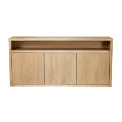 Tower living Dressoirs|Industriele Kasten|Tenna Dressoir naturel mangohout 180cm