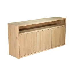 Tower living Dressoirs|Industriele Kasten|Tenna Dressoir naturel mangohout 180cm