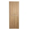 Tower living Wandkasten|Industriele Kasten|Tenna Wandkast naturel mangohout 80cm