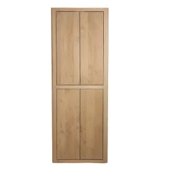 Tower living Wandkasten|Industriele Kasten|Tenna Wandkast naturel mangohout 80cm