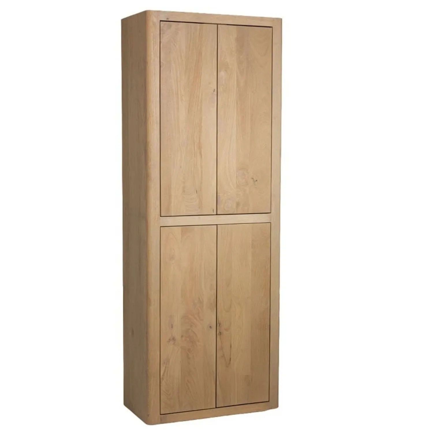 Tower living Wandkasten|Industriele Kasten|Tenna Wandkast naturel mangohout 80cm
