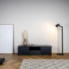 Tower living Industriele Kasten|Tv Meubels|Tenna Zwevend Tv meubel zwart mangohout 150cm