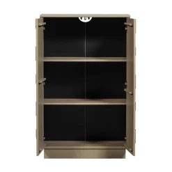 WOOOD Ladenkasten|Industriele Kasten|Teo Ladekast Grenen Mud 72cm