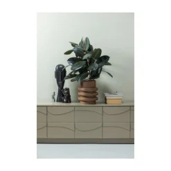 WOOOD Industriele Kasten|Tv Meubels|Teo Tv meubel Grenen Mud 180cm