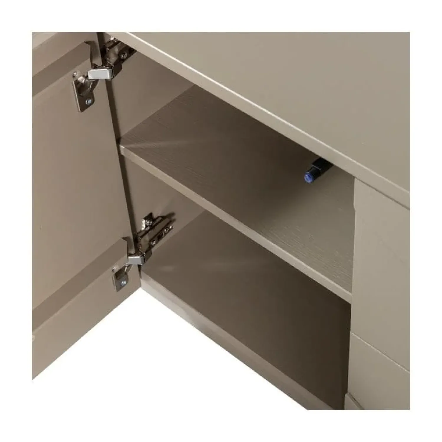 WOOOD Industriele Kasten|Tv Meubels|Teo Tv meubel Grenen Mud 180cm