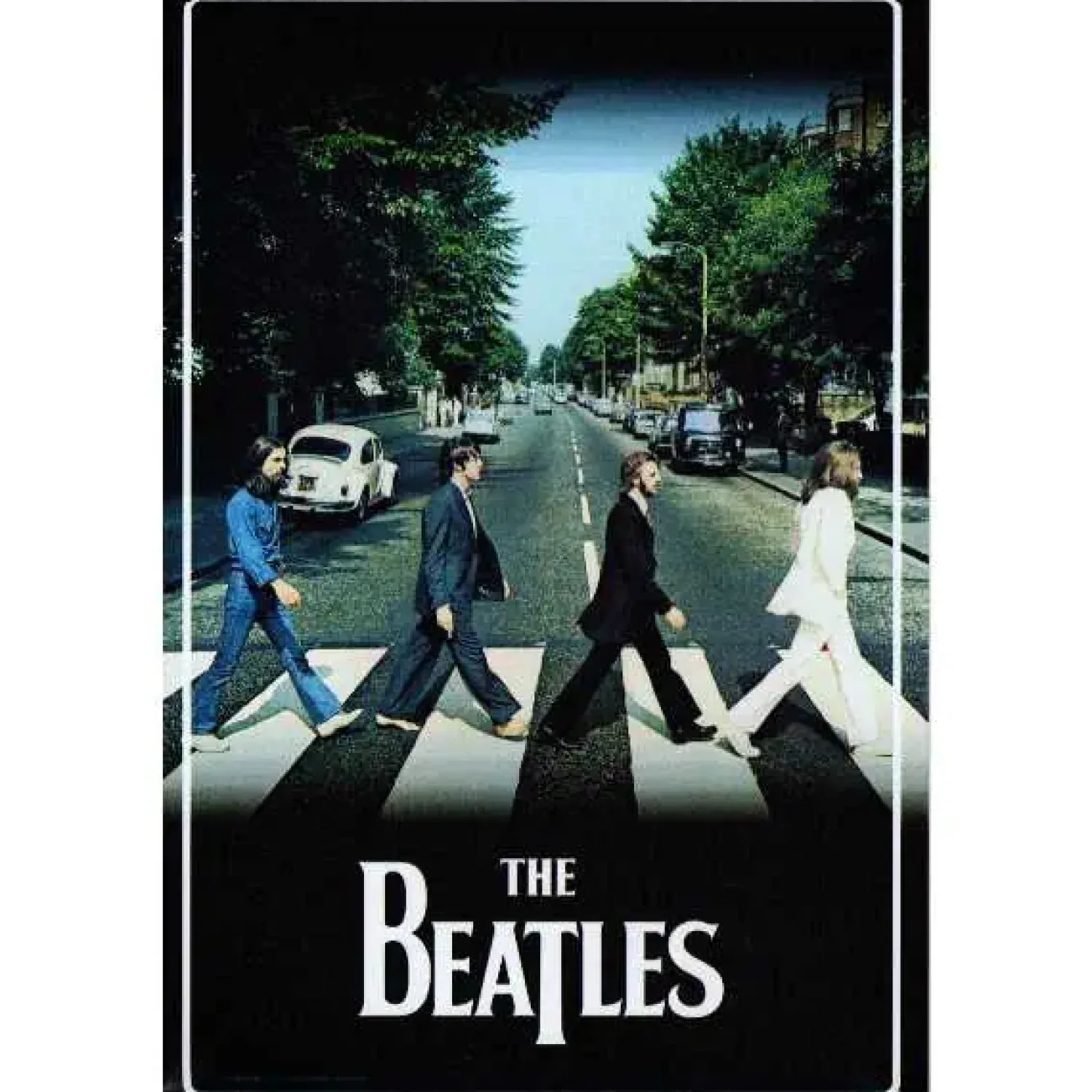 Cavetown Metalen Borden|The Beatles Abbey Road V - metalen bord