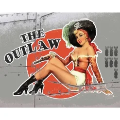 Cavetown Metalen Borden|The Outlaw - metalen bord