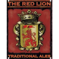 Metal Signs Metalen Borden|The Red Lion - metalen bord