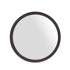 Furndea Spiegels|Thomas Spiegel rond Bruin 80cm