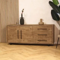Maison Madera Dressoirs|Industriele Kasten|Thornbay Dressoir Hout 180cm
