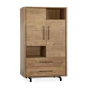 Maison Madera Wandkasten|Vakkenkasten|Thornbay Wandkast 2 deuren Hout 110cm