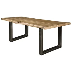 Tower living Eettafels|Tiago Eettafel Acacia hout 220×100