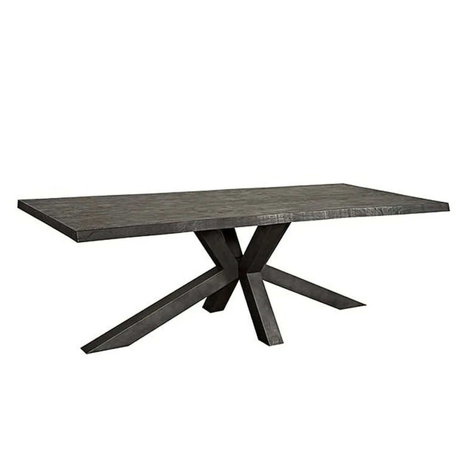 Tower living Eettafels|Tiago Eettafel met spinpoot rechthoek acacia hout naturel 180×90