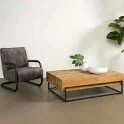 Tower living Salontafels|Tiago Salontafel Gerecycled Teak Hout 135cm
