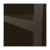 WOOOD Vakkenkasten|Industriele Kasten|Timo Vakkenkast MDF Donkerbruin 100cm