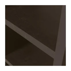 WOOOD Vakkenkasten|Industriele Kasten|Timo Vakkenkast MDF Donkerbruin 100cm
