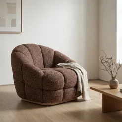 Eleonora Fauteuils|Tina Fauteuil Rood stof