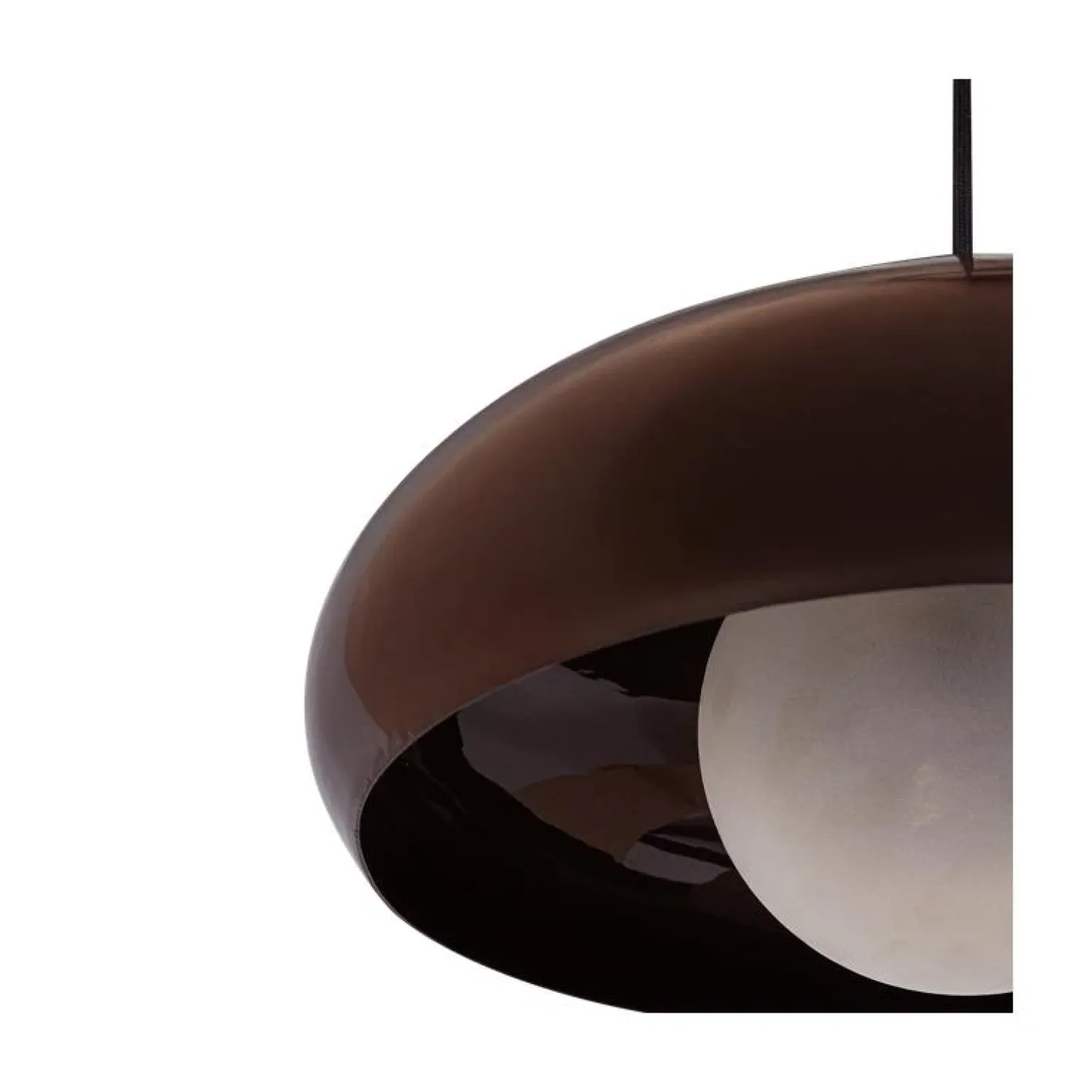 WOOOD Hanglampen|Tivo 1-lichts Hanglamp Bruin
