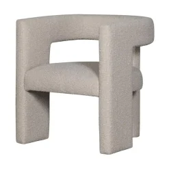 WOOOD Fauteuils|Tiwa Fauteuil Boucle Beige