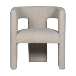 WOOOD Fauteuils|Tiwa Fauteuil Boucle Beige