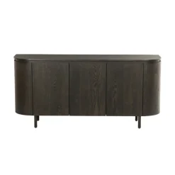 Livingfurn Dressoirs|Industriele Kasten|Tobago Dressoir Espresso eiken 170cm