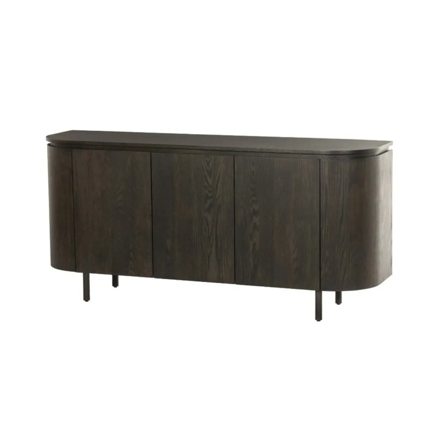 Livingfurn Dressoirs|Industriele Kasten|Tobago Dressoir Espresso eiken 170cm