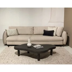 Livingfurn Salontafels|Tobago Salontafel organisch Espresso eiken 135cm