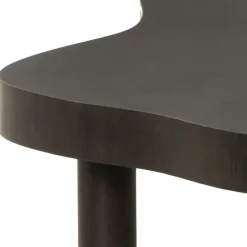 Livingfurn Salontafels|Tobago Salontafel organisch Espresso eiken 135cm