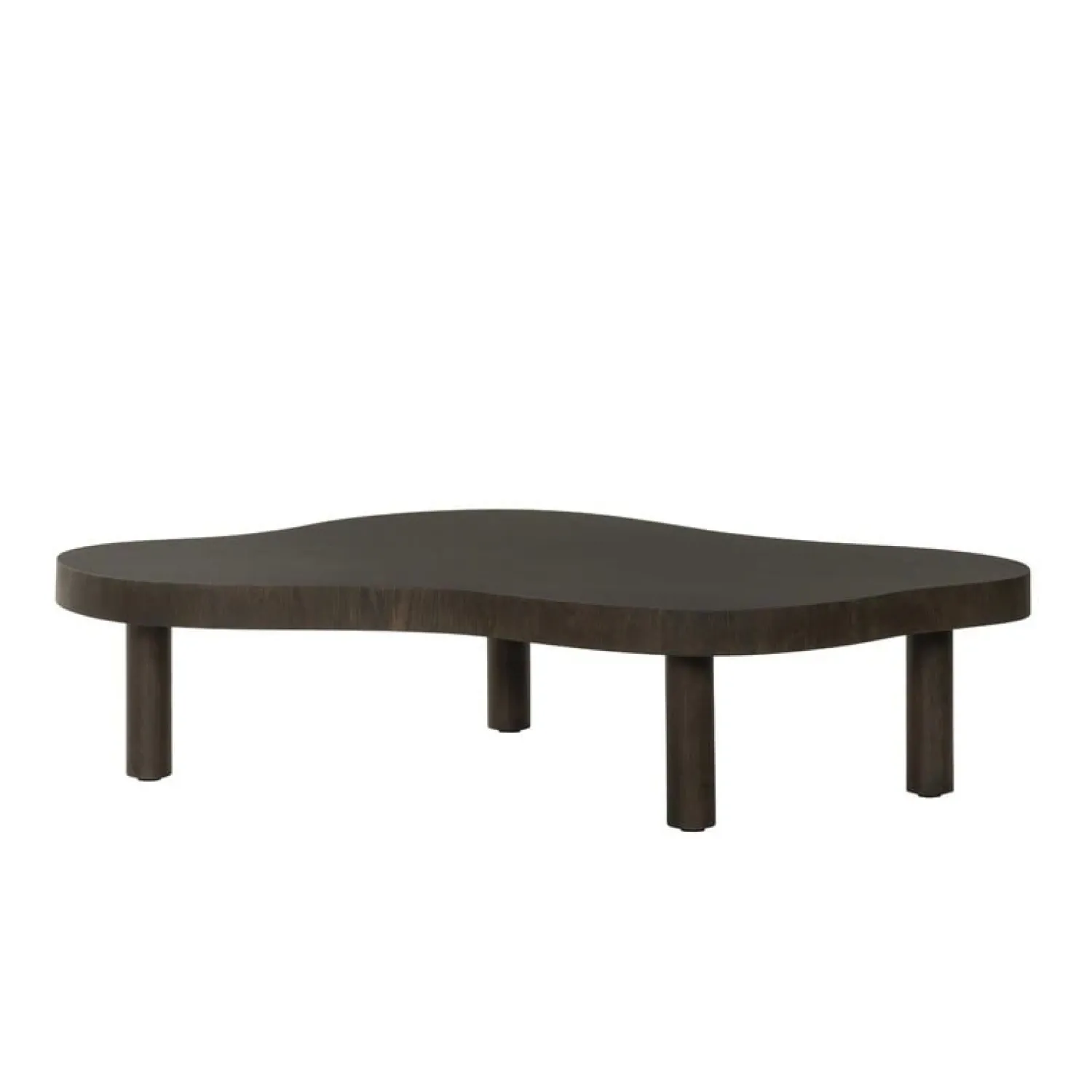 Livingfurn Salontafels|Tobago Salontafel organisch Espresso eiken 135cm