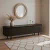 Livingfurn Industriele Kasten|Tv Meubels|Tobago Tv meubel Espresso eiken 210cm
