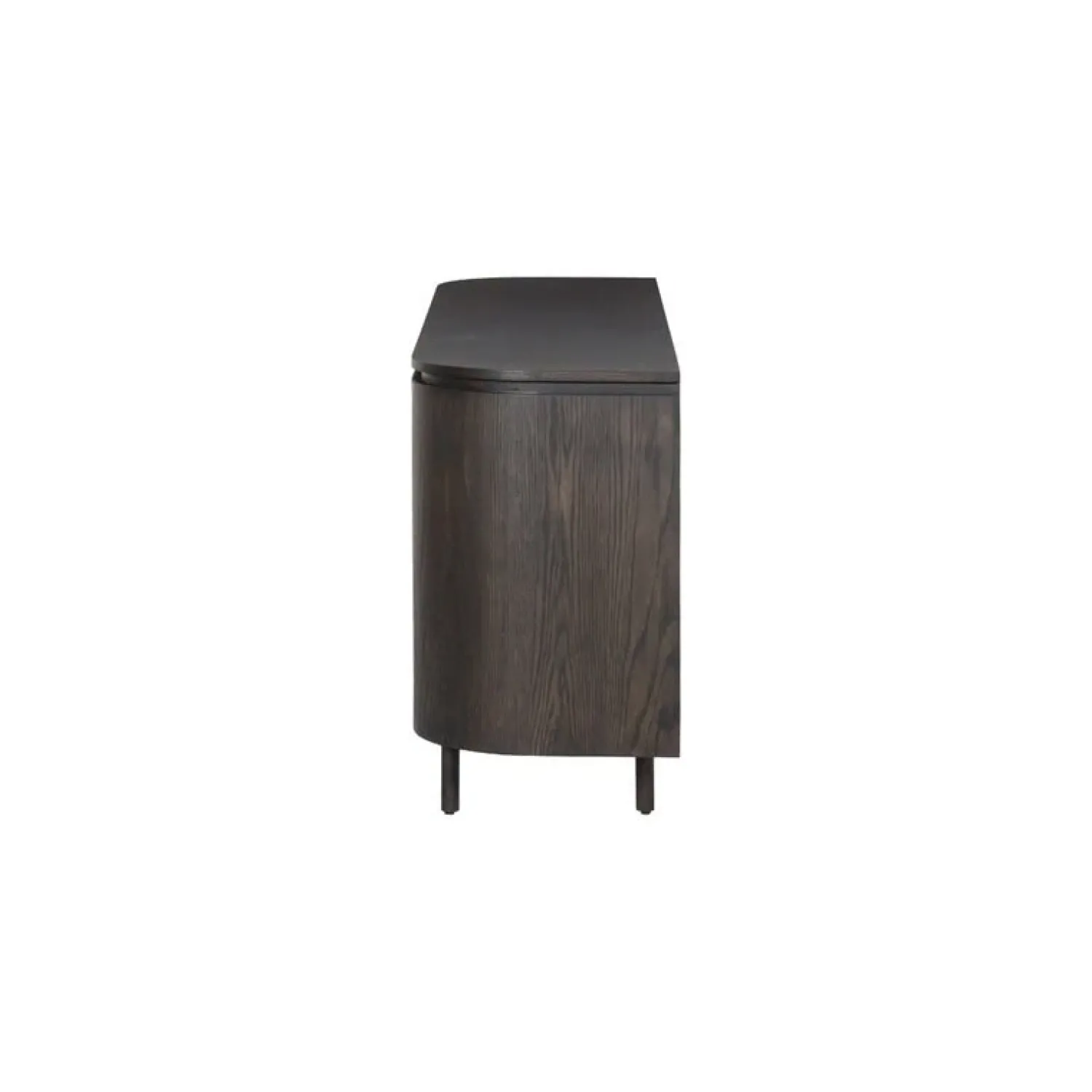 Livingfurn Dressoirs|Industriele Kasten|Tobago Wandkast laag Espresso eiken 115cm