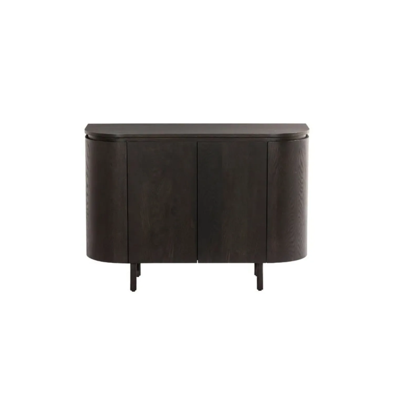 Livingfurn Dressoirs|Industriele Kasten|Tobago Wandkast laag Espresso eiken 115cm