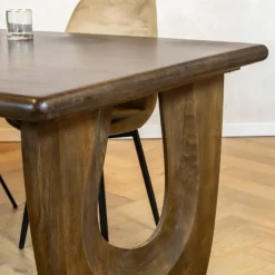 Mysons Eettafels|Tobias Eetkamertafel Walnoot 200cm