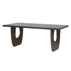 Mysons Eettafels|Tobias Eetkamertafel Walnoot 180cm