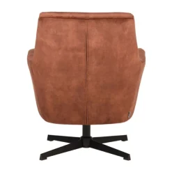 Label51 Fauteuils|Toby Draai fauteuil Rust velours