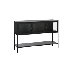 LykkeHome Sidetables|Tommy Sidetable Zwart 131cm