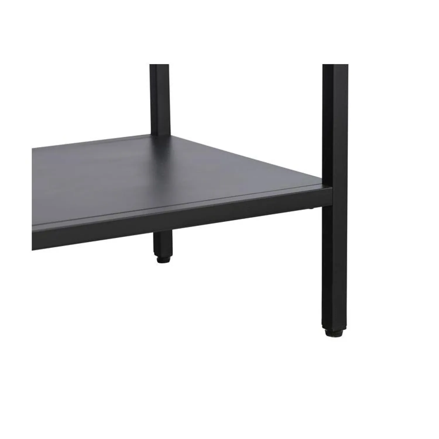 LykkeHome Vitrinekasten|Industriele Kasten|Tommy Vitrinekast Zwart 90cm