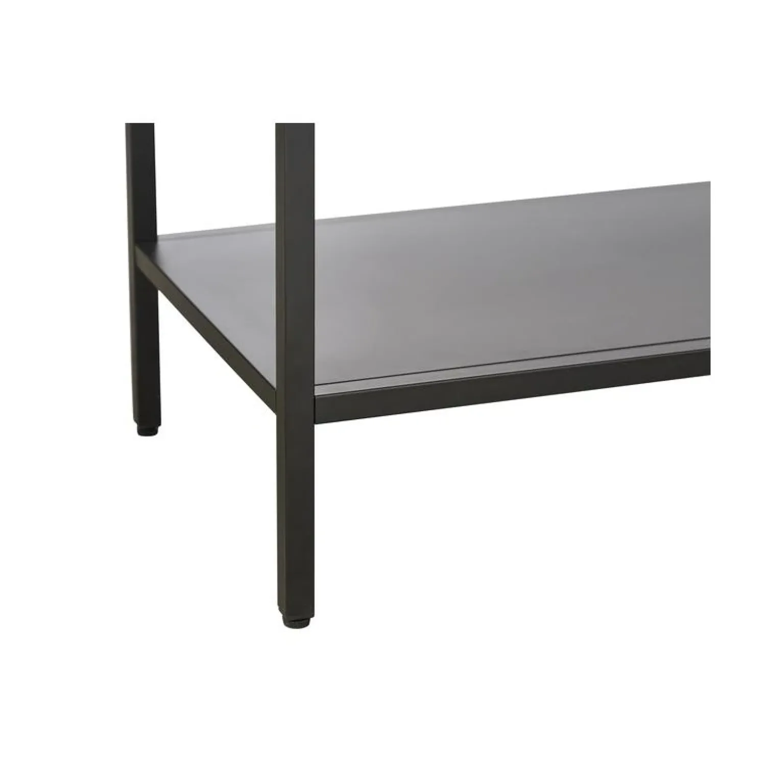 LykkeHome Vitrinekasten|Industriele Kasten|Tommy Vitrinekast Zwart 90cm