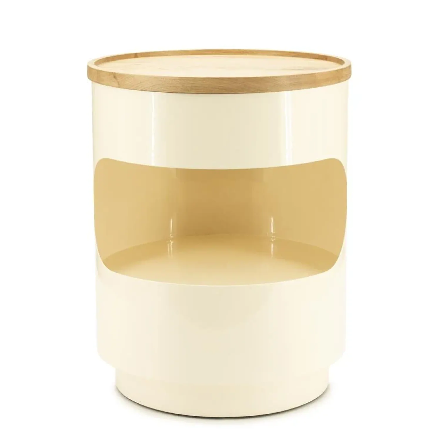 By Boo Bijzettafels|Tondo Bijzettafel Beige 37cm