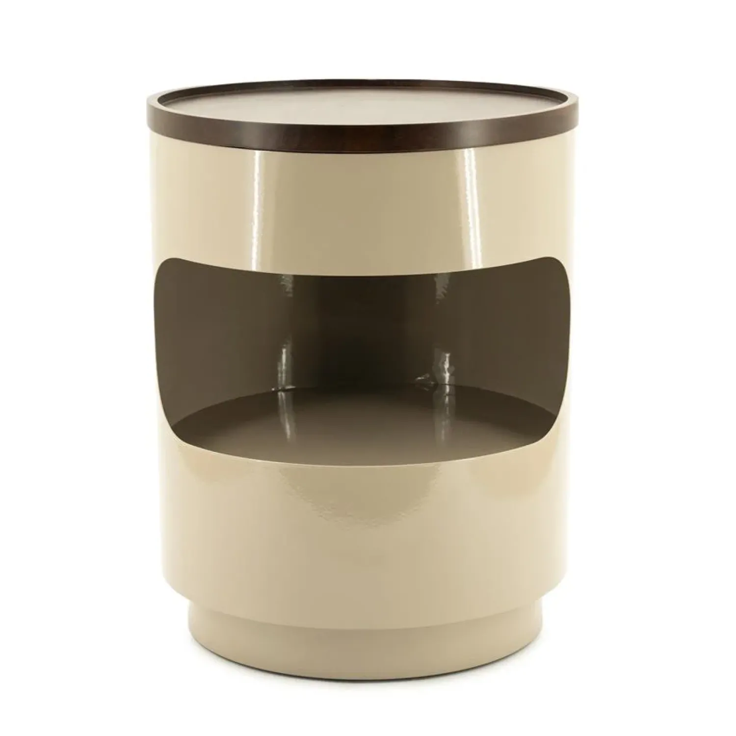 By Boo Bijzettafels|Tondo Bijzettafel Taupe 37cm