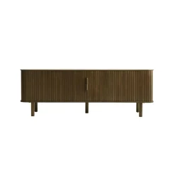 LykkeHome Industriele Kasten|Tv Meubels|Toni Tv meubel Bruin 160cm