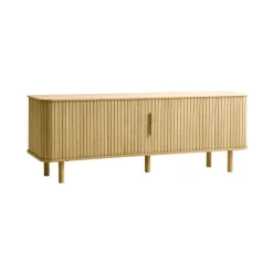 LykkeHome Industriele Kasten|Tv Meubels|Toni Tv meubel Naturel 160cm