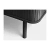 LykkeHome Industriele Kasten|Tv Meubels|Toni Tv meubel Zwart 160cm