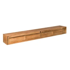Furndea Industriele Kasten|Tv Meubels|Tony Zwevend Tv meubel Naturel Mangohout 240 cm