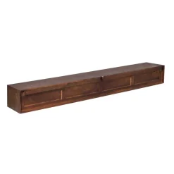 Furndea Industriele Kasten|Tv Meubels|Tony Zwevend Tv meubel Walnoot Mangohout 240 cm